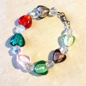 Heart Bead Bracelet